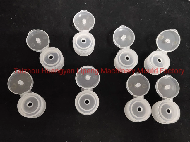 Hot Selling 8 Cavity Plastic Cosmetic Tube Flip Top Cap Injection Mould