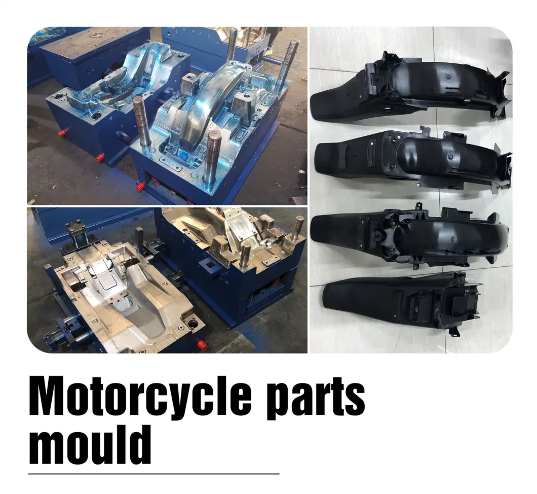 Injection Motorcycle Parts Mould Motorbike Spare Part Mould Motorcycle Rear Handle Cover Mould