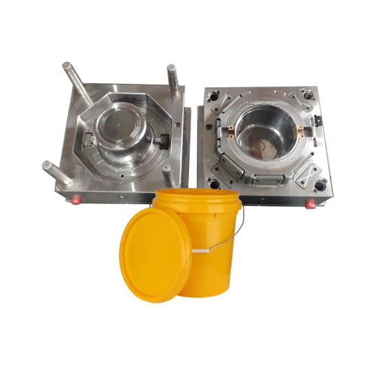 Plastic Transparent Paint Bucket Mould with Lid and Handle Manufacturer