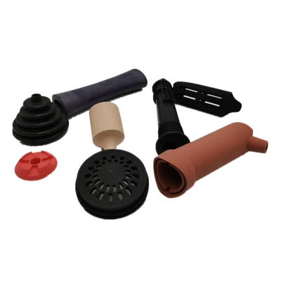 Silicone Craft Stopper Handle Sleeve Rubber Parts Rubber Hoses Tubes Silicone Pads Toolling Mold OEM ODM Manufacture