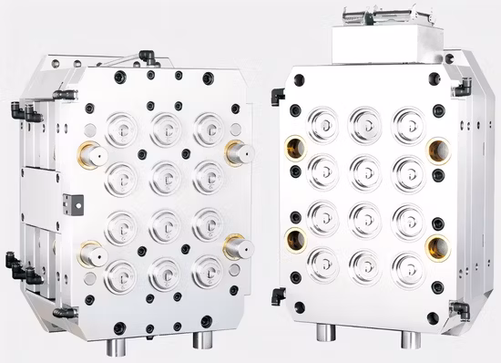 Hot Runner Flip Top Cap Mould with Cap Closing System in