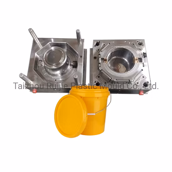 Plastic Transparent Paint Bucket Mould with Lid and Handle Manufacturer
